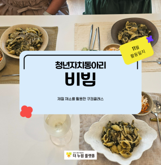 비빔 11월 활동일지