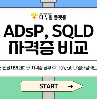 내일배움카드 활용법과 ADsP, SQLD 자격증 비교