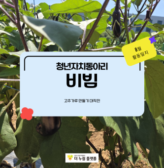 [비빔] 8월 활동일지