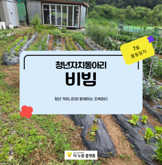 비빔 동아리 7월 활동 후기